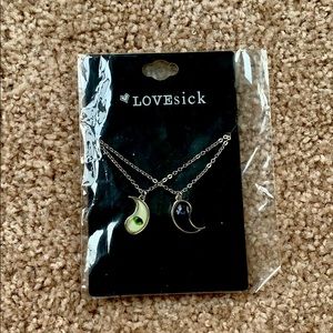 Cat Yin and Yang Necklace